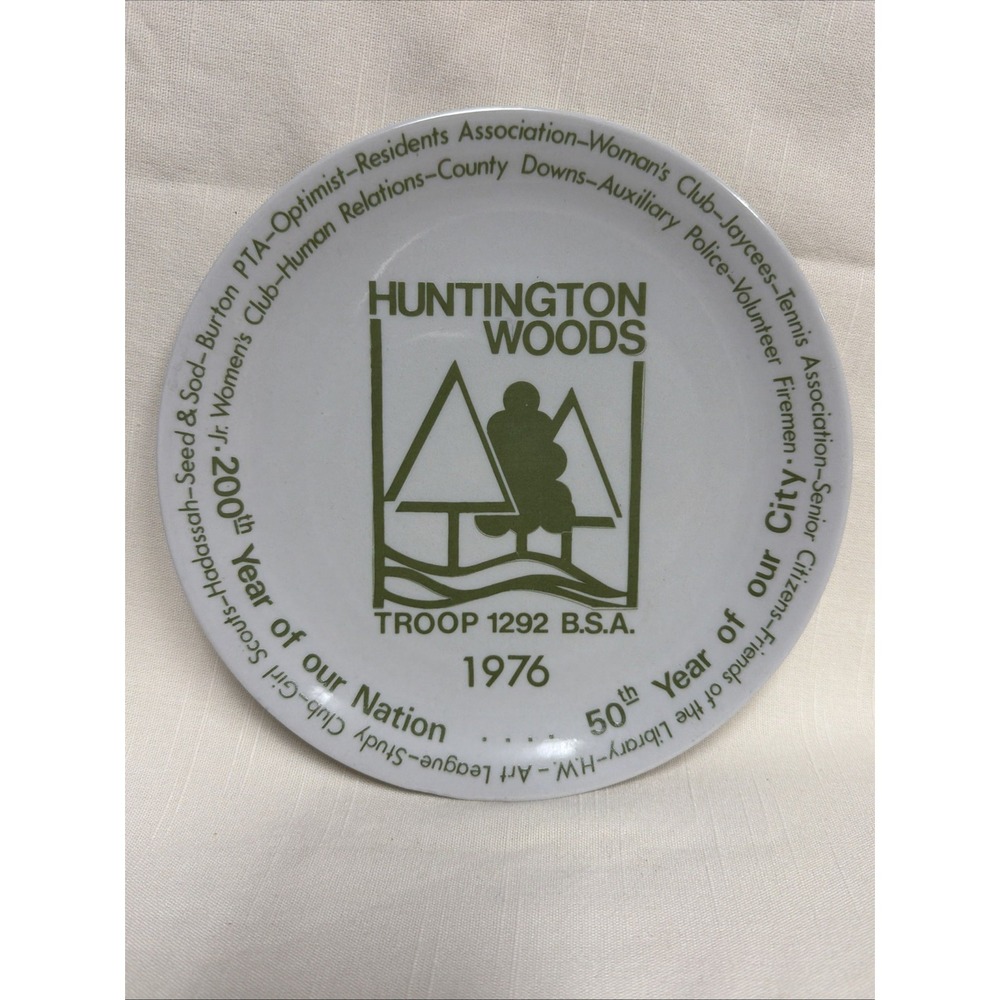 Huntington Woods Troop 1292 BSA 1976 First Limited Edition / 1000 Bicentennial